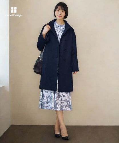 シャルムビーバースタンドカラーコート|ANAYI OFFICIAL ONLINE STORE