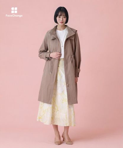 ブライトツイルライナー付きモッズコート|ANAYI OFFICIAL ONLINE STORE