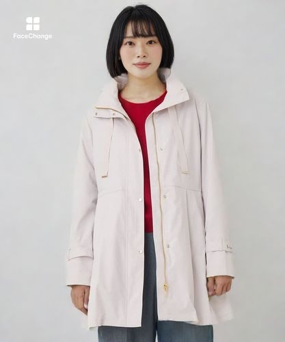 りんごANAYI ブライトツイルフレアミドルコートサイズ38 ブライトツイルフレアミドルコート|ANAYI OFFICIAL ONLINE STORE