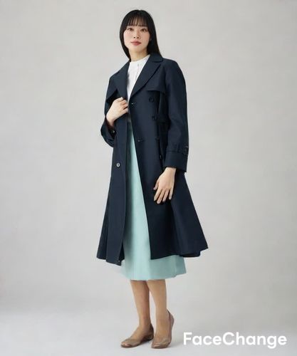 ANAYI ライナー付き トレンチコート 38 ネイビー 撥水ツイルドレストレンチコート|ANAYI OFFICIAL ONLINE STORE｜アナイ