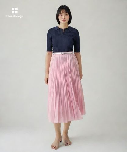 25SS現行品♡ANAYI アナイ チェッカーリブポロプルオーバー 38 上品 セール】 チェッカーリブポロプルオーバー （ポロシャツ）｜ANAYI