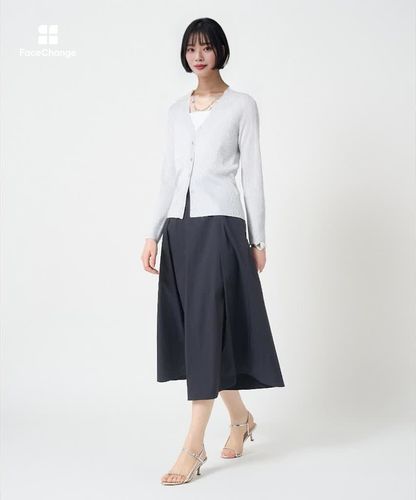 ラメリブVネック カーディガン|ANAYI OFFICIAL ONLINE STORE｜アナイ