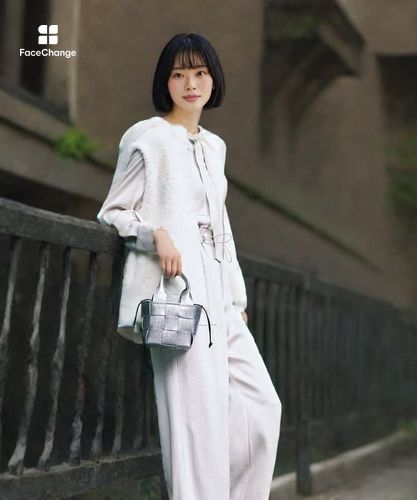 セットアップ対応商品】ストレッチサテンポケットパンツ|ANAYI