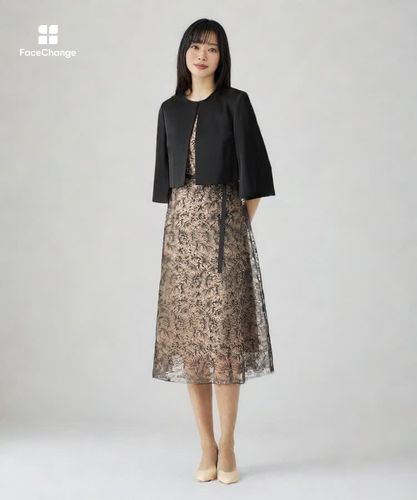 トリアセサテンボレロジャケット|ANAYI OFFICIAL ONLINE STORE｜アナイ