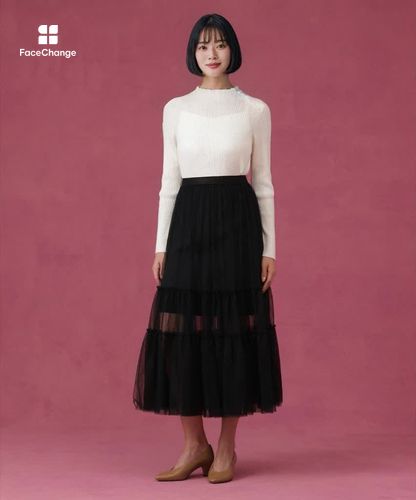 チュールティアード スカート|ANAYI OFFICIAL ONLINE STORE｜アナイ