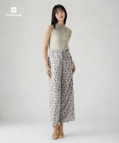 ペイズリーデシンイージーパンツ|ANAYI OFFICIAL ONLINE STORE｜アナイ