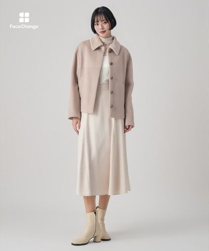 アルパカシャギーショートコート|ANAYI OFFICIAL ONLINE STORE｜アナイ