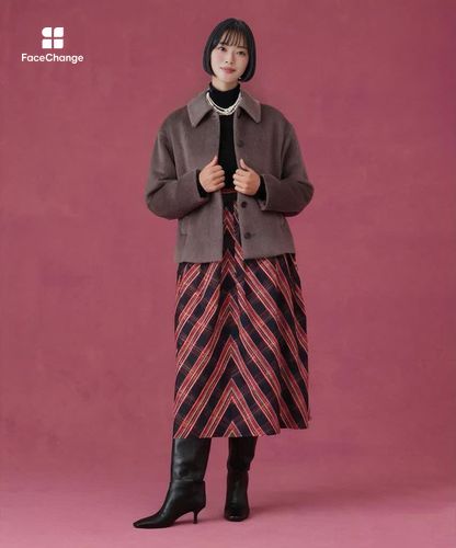 アルパカシャギーショートコート|ANAYI OFFICIAL ONLINE STORE｜アナイ