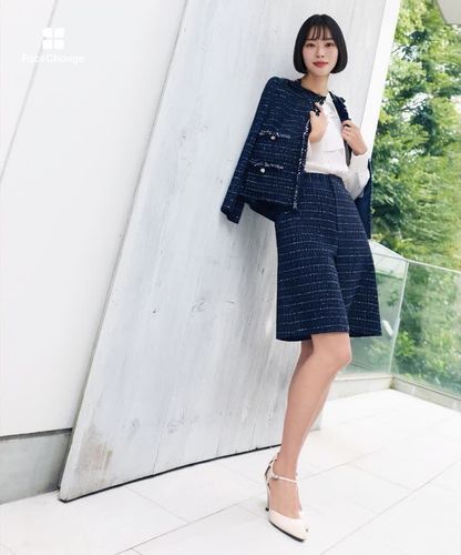 Eternal Line 2026】プレイドツイードノーカラー ジャケット|ANAYI