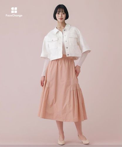 美品✨アナイ 24SS 定価4.7万 ブッチャーハーフスリーブジャケット 36 ストレッチデニムハーフスリーブ ジャケット|ANAYI OFFICIAL ONLINE