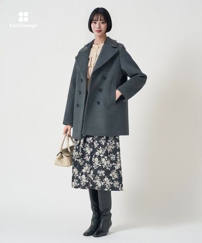 ブロッサムアシンメトリータックスカート|ANAYI OFFICIAL ONLINE STORE