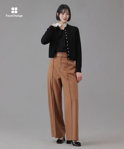 フラワー刺繍ボウタイブラウス|ANAYI OFFICIAL ONLINE STORE｜アナイ