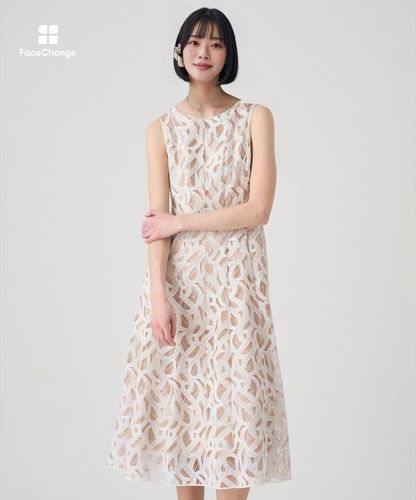 カスカータチュールフレア ワンピース|ANAYI OFFICIAL ONLINE STORE