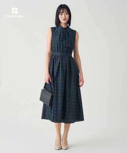 Eternal Line 2026】タフタカットジャガード ワンピース|ANAYI