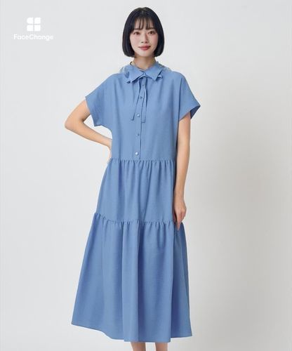 ラミーサッカーティアードシャツ ワンピース|ANAYI OFFICIAL ONLINE