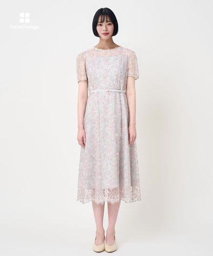 リトルフラワーリーフタックスリーブワンピース|ANAYI OFFICIAL ONLINE