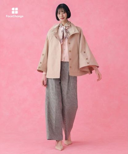 撥水ツイルケープスタンドコート|ANAYI OFFICIAL ONLINE STORE｜アナイ