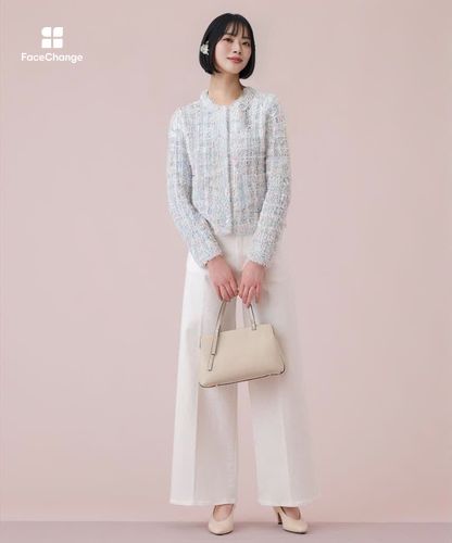 マルティプルニットツイードジャケット|ANAYI OFFICIAL ONLINE STORE