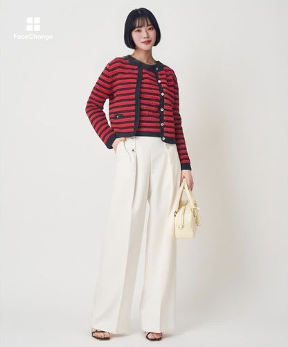 アイレットボーダー プルオーバー|ANAYI OFFICIAL ONLINE STORE