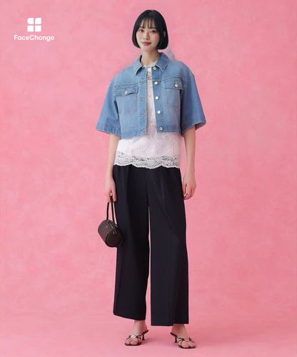 チュールコードレース プルオーバー|ANAYI OFFICIAL ONLINE STORE