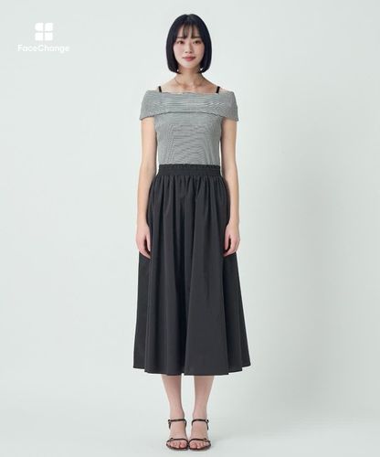 タフタドッキングオフショルダーワンピース|ANAYI OFFICIAL ONLINE