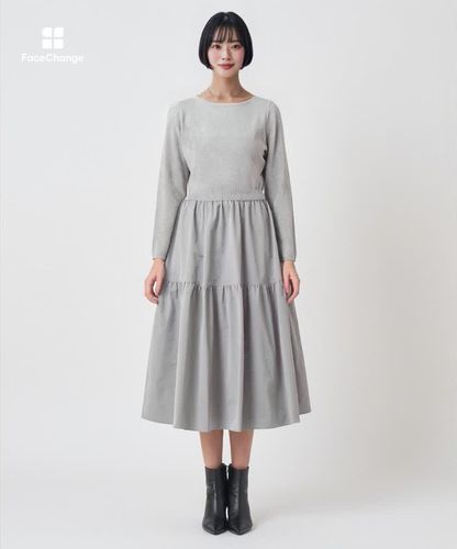 モール＋タフタドッキング ワンピース|ANAYI OFFICIAL ONLINE STORE