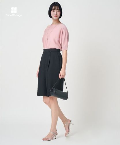 バックリボンショルダースリット プルオーバー|ANAYI OFFICIAL ONLINE