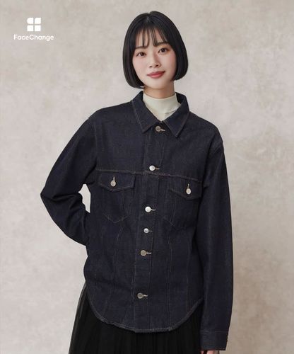 SEREGE SCARF デニムジャケット|ANAYI OFFICIAL ONLINE STORE｜アナイ