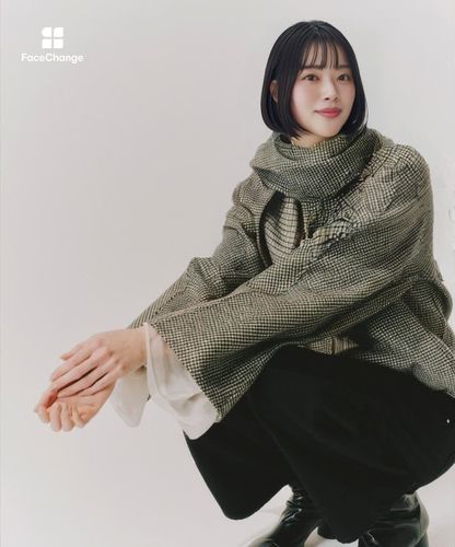 チェックリバーストール付きコート|ANAYI OFFICIAL ONLINE STORE