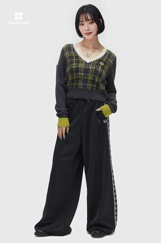 【お値下げ】フレッドペリー　ハウスタータンウール素材×レザー製リュック新品 Tartan Panel Jumper(10 297：ANCHOR GREY): | FRED PERRY JAPAN