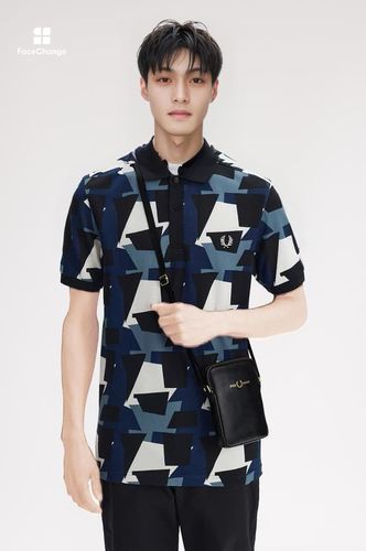 Smooth Leather Small Side Bag(1SZ 102：BLACK): | FRED PERRY JAPAN