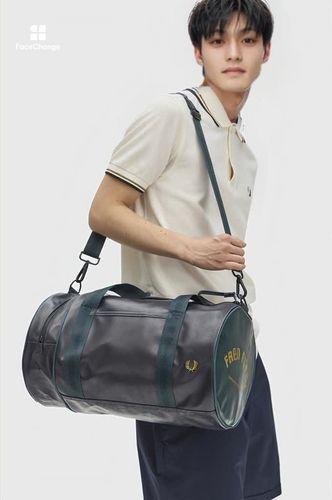 Classic Barrel Bag(1SZ 81A：GRASSROOTS / ECRU): | FRED PERRY JAPAN