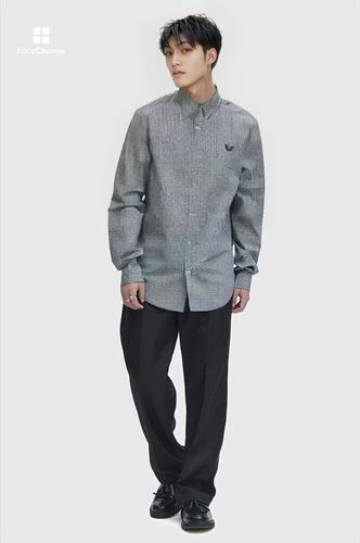 Micro Gingham Shirt(S 102：BLACK): | FRED PERRY JAPAN | フレッド