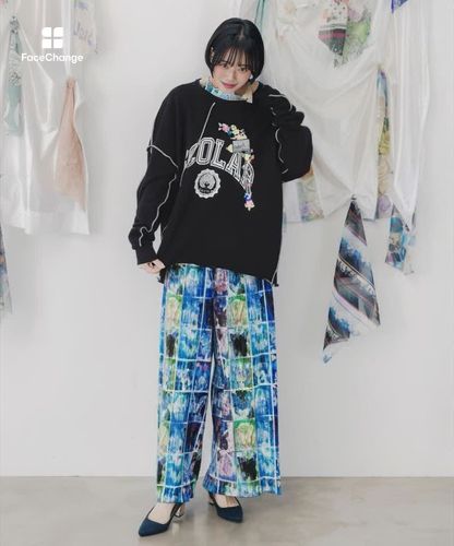 153662：リメイク風メロウステッチプルオーバーの通販-ScoLar