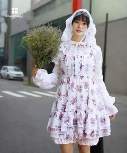 花柄キャミチュニック | axes femme online shop