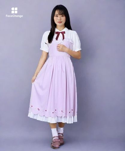 ティーパーティー刺繍ワンピース | axes femme online shop