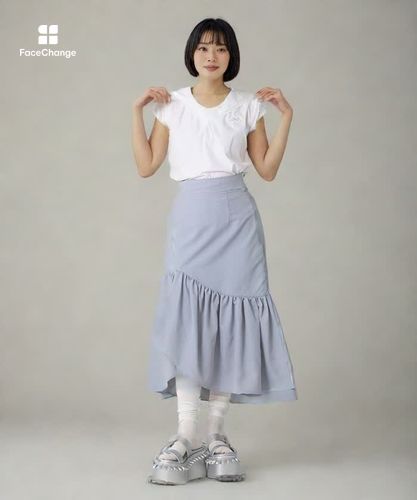 ボリュームマーメイドスカート | 大人衣料 | axes femme online shop