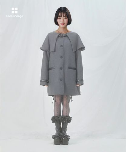 クラシカルベルトケープコート | axes femme 公式オンラインショップ