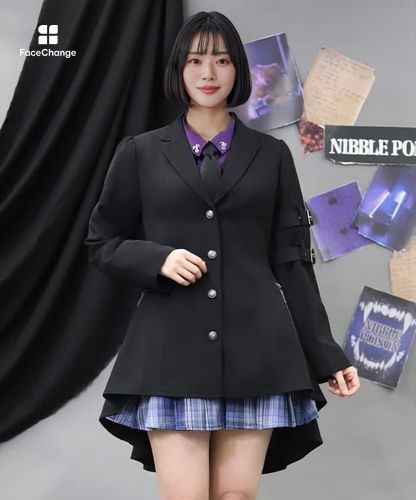フィッシュテールロングジャケット | NIBBLE POISON | axes femme 公式