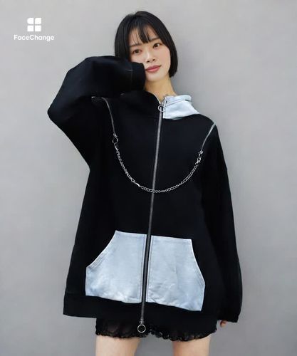 ピエロフードパーカー | NIBBLE POISON | axes femme online shop