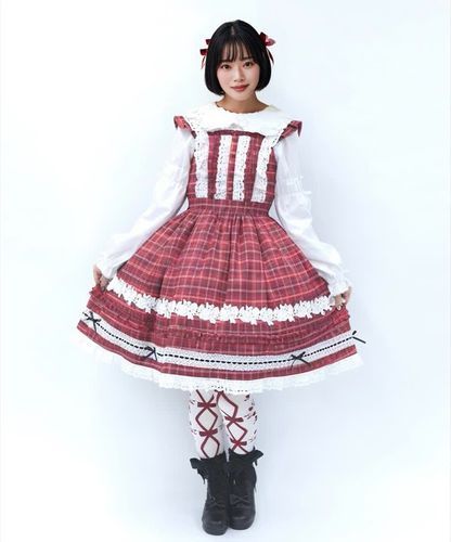 axes femme Chalmiereタータンチェックスカート（ピンク） タータンチェックスカート【二次予約】 | Chalmiere | axes femme