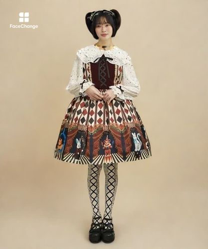 axes kawaii ドールズサーカスジャンスカ　セット black-hair-bob-with-bangs.jpg