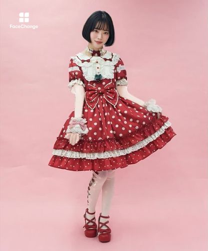スウィートドットワンピース【受注生産】 | Chalmiere | axes femme