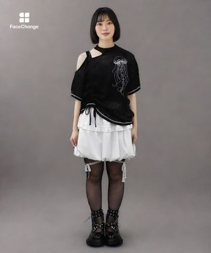 クラゲバルーンミニスカート【期間限定価格】 | axes femme online shop