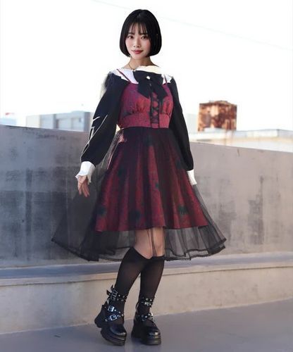 ドラマティックハートワンピース | axes femme 公式オンラインショップ