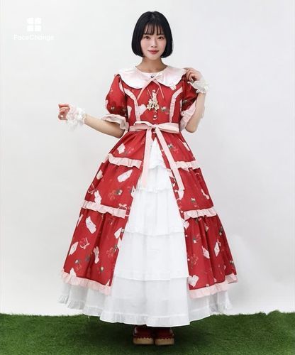 チェリーバニー柄ワンピース | axes femme 公式オンラインショップ