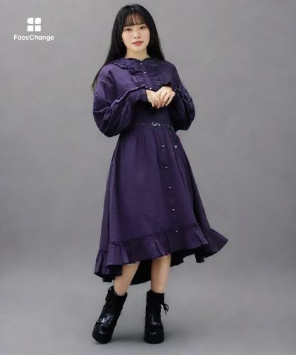 ガーゼフリルシャツワンピース | axes femme online shop