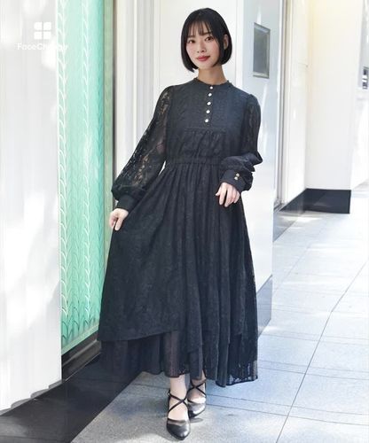 イレヘム総レースワンピース | axes femme online shop