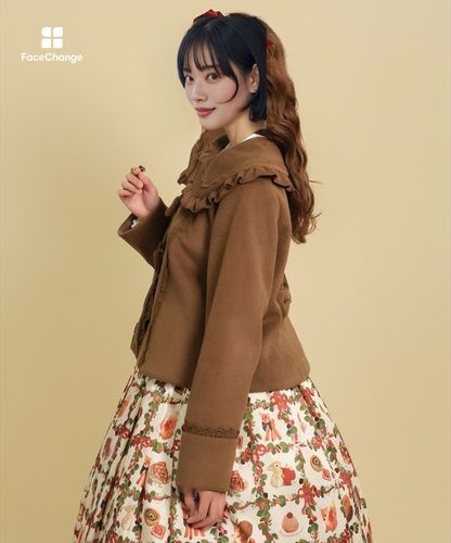 ショコラベアショートコート | 大人衣料 | axes femme online shop