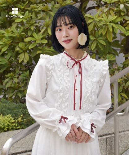 い*＊様 Angelic plenty フリル付 ホワイトブラウス 商品詳細ページ